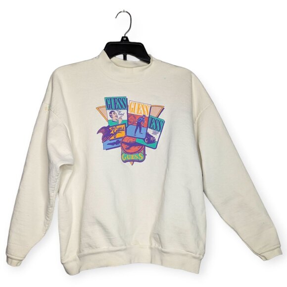 Vintage Guess by Georges Marciano Sweatshirt Size One Size Fits All - Picture 1 of 16